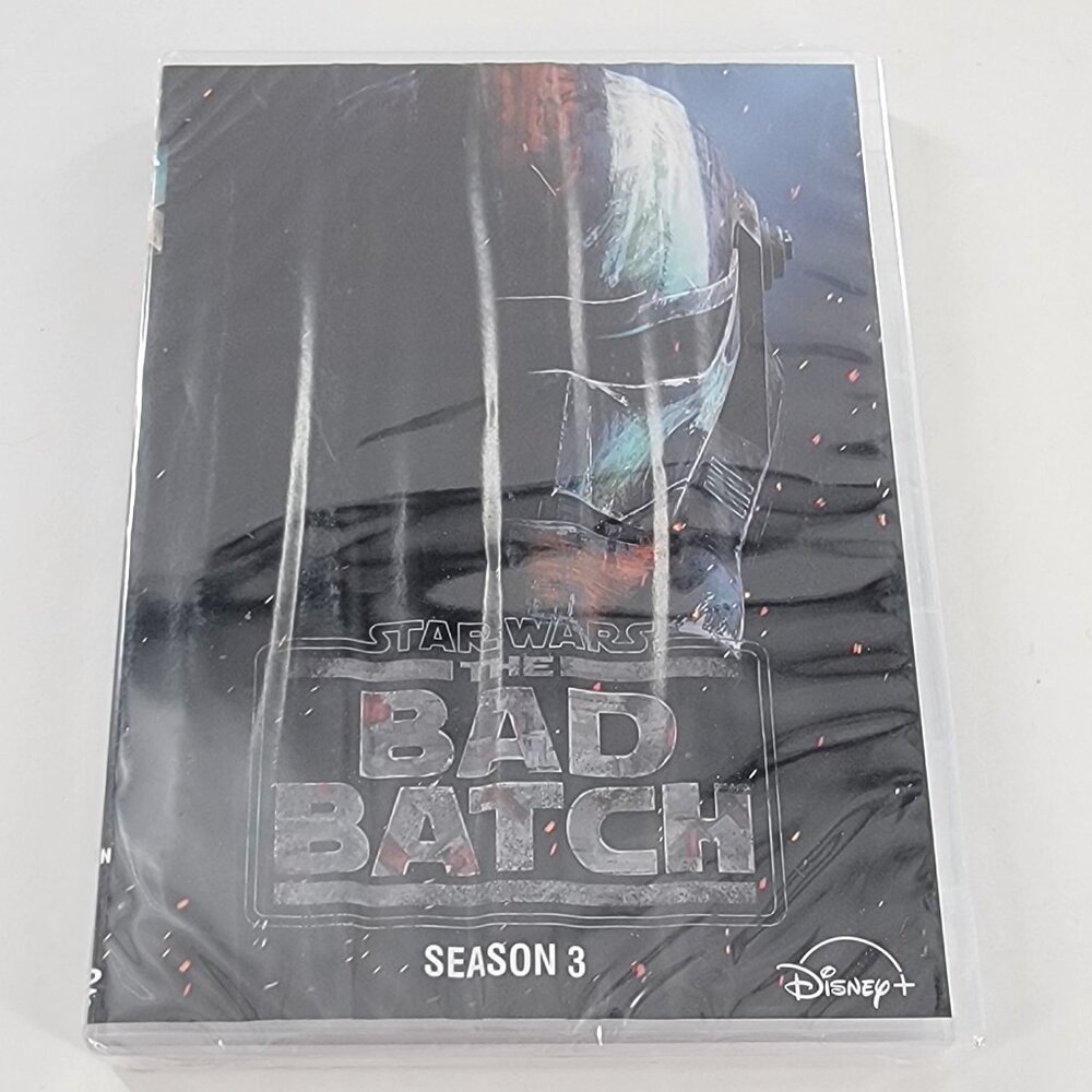 Star Wars The Bad Batch Season 3 DVD ~ New Sealed Disney+